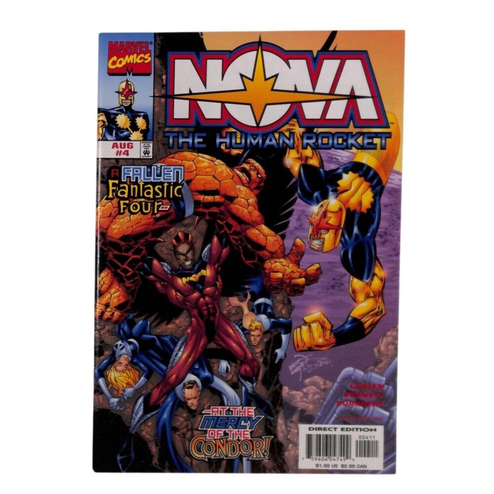 Nova # 4 - NM - Marvel  - 1999